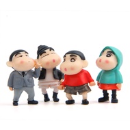 4 Styles Fashion Version Cute Expression Students Korean Version Anime Figures DIY All-Match Creativ
