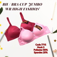 Bh / BRA WR High Fashion 77157 Jumbo Cup Without Wire 3 Hooks