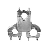 Dudukan Drum Three Hole / Clamp Rak Drum / Clip Drum 3 Eye