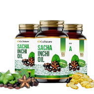 DND 369 E-SACHA INCHI OIL SOFTGEL. Minyak Sacha Inchi + Vitamin E 500 mg. 1 Botol 60 SoftGel