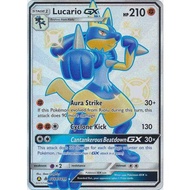 Pokemon TCG Card Lucario GX SM Hidden Fates SV64/SV94 Shiny Ultra Rare