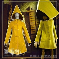 Little Nightmare cos Games Hunger Show Six cosplay Halloween Kids Squid Game Clothes Mask Anime Wate