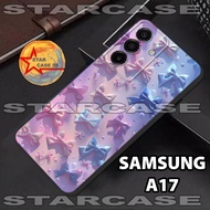 Softcase rubber samsung a17/S25/ Motif raibbon/casing samsung a17/case hp samsung a17