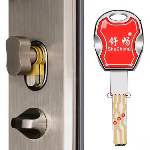 65mm-110mm Lock cylinder 10 colorful keys Door lock Cylinder lock Outdoor door lock Entry door lock 