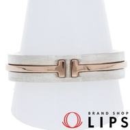 Tiffany T 字形窄戒指 #28（#28 寬度：約 0.2 公分）SV925/750 拋光，成色極佳 [二手]