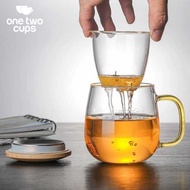 .. Gelas Cangkir Teh Tea Cup Mug with Infuser Filter -