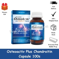 [HALAL] [CAPSULE] OsteoActiv Glucosamine Plus Chondroitin 100 Capsules [+GIFT]