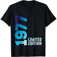 T-Shirt 1977 Awesome Year 1977 Vintage Since 1977 Limited Edition 1977 T-Shirt Black