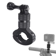 XT-XINTE 360 Rotate Bicycle Handlebar Mount Bike Motorcycle Aluminum Holder Compatible for GoPro  Action Camera