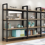 G.House Online (1/2) DELICATO ชั้นวางของเหล็กพื้นไม้ MDF 4 ชั้น รุ่น HY05025 ขนาด 30x120x145 ซม. สีไ