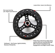 1/2 3/4 5/6 7/8 WT Fly Reel Extra Spool · Arbor Aluminum Black / Sier Fly Fishing Reel Extra Spool