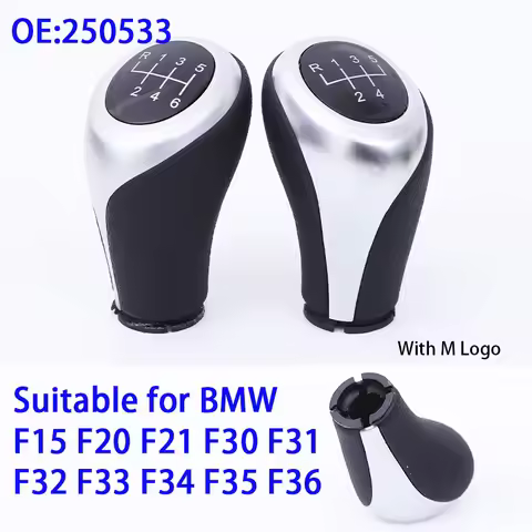 Car Gear Shift Knob For BMW F15 F20 F21 F30 F31 F32 F33 F34 F35 F36 F40 Shift Button Gear Lever Head