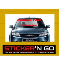 STICKER CUSTOM FONT ANDA