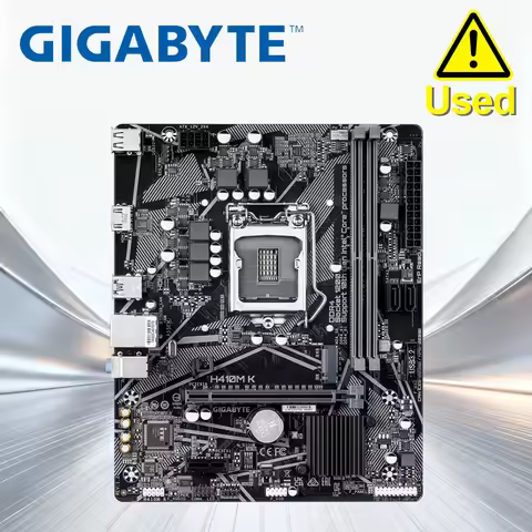 GIGABYTE H410M-K Desktop Intel H410 H410M DDR4 Motherboard LGA 1200 i7/i5/i3 USB3.0 M.2 SATA3
