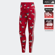 adidas ไลฟ์สไตล์ กางเกงเลกกิ้ง Thebe Magugu x adidas ผู้หญิง สีแดง HK5214