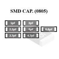 SMD CAPACITOR (0805) C0G ± 0.25pf 50V