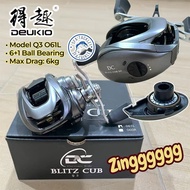 Deukio DC SUPER MONSTER Q2 REEL BC DAN Q3 BLUTZ CUB 61L / SHIMANO CURADO DC SHIMANO SLX DC SHIMANO A