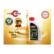 CBT OIL - DOT3 Brake Fluid DOT-3 Brake Oil - 750ml