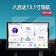 Suitable for Octagonal Up to 44cm Navigation Tempered Film Aviation Core Central Control Screen Film