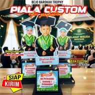 Custom Acrylic Trophy Custom Graduation Trophy/ Children's Graduation Trophy/ Custom Children's Trop