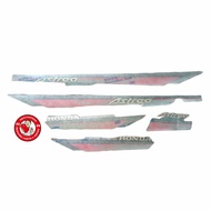 LIS LIST STICKER STRIPING BODY ASTREA GRAND BULUS 1993 LIMITED EDITION LE ORIGINAL ORI 3M