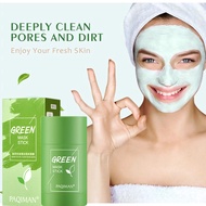 green tea mask stick original Blackhead Removal Oil Control Cleansing Shrinkage Pore Moisturizing Whitening Mask 黑頭神器