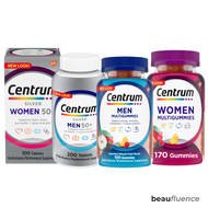Centrum Silver Adult Multivitamin MultiGummies Supplement for Men Women 50 Plus - Tablets Gummies
