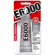 E6000 Clear Craft Adhesive 2oz (59.1ml) 800432, 076818008125 (2865184020613)