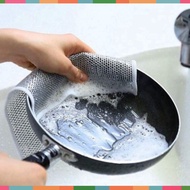 Metal Wire Kitchen Rag Sink Cleaner Pots and Dishes Cleaner, Non-Abrasive Multi-Purpose Cleaner, Con