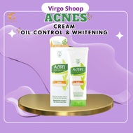 Acnes Natural Care Oil Control & Whitening Cream 40gr - Acnes Cream - Menyamarkan Jerawat - Virgo Sh
