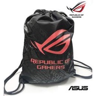 全新 ASUS 華碩玩家共和國 ROG 電競 潮 束口袋 防潑水 後背包