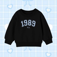 Crewneck Sweater [Kotakids] Blue 1989 for Boys and Girls Ages 4-15 Girls' Jacket/