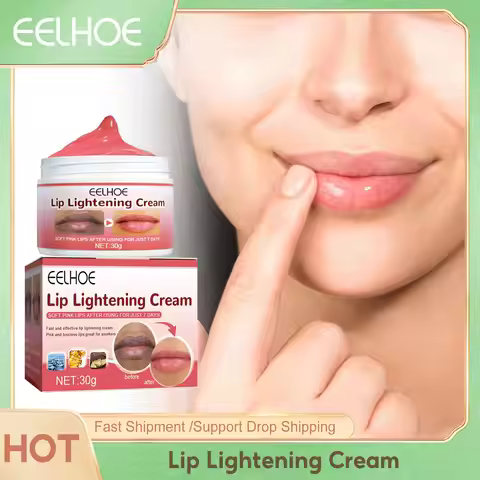 Vitamin E Pink Lip Lightening Cream Dark Melanin Lip Remover Moisturizing Brightening Dead Skin Repa