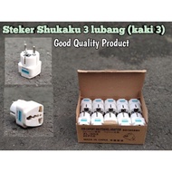 3-pin to 2-pin connection plug 3-pin plug for xiaomi 3-pin charger