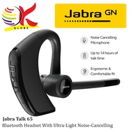 JABRA TALK 65 MONO PREMIUM BLUETOOTH 5.1 HEADSET WITH NOISE-CANCELLING MIC / VOICE ASSISTANTS & GPS 