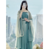 ⭐Hot Selling⭐[8787 People Collection] Hanting Kee (Qingdai) Original Hanfu Female Daily Fresh Lightw
