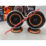 HERTZ Full Range Fullrange Speaker 2Way 2 Way Coaxial Car Speakers 80w watt Tweeter with Bass (EMC22