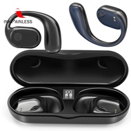 True Wireless Open Ear Earbuds with Earhooks Sports Headphones Open Ear Headphones Wireless Headphones