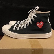 Converse 1970 x CDG 川久保玲 愛心鞋 8成新 US10.5 無原盒 Eugene tong著用