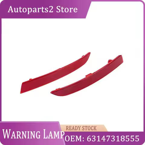 63147318555 63147318556 Rear Bumper Reflector Light Trim Warning Lamp for BMW F10 F18 520D 520I 528I