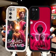N88 Squid Game Silicone Black White Casing for Samsung A31 S21 S20 FE A71 A51 Case