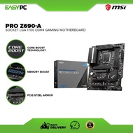 MSI Pro Z690-A Socket LGA 1700 Ddr4 / DDR5 Gaming Motherboard, Intel Z690 Chipset.