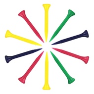 Golf Scale Ball Nails Plastic Ball Ladder Serve Nails Wooden Iron Rod Short TEE 20 Pieces Pack