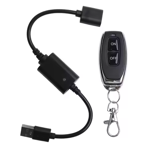 M11K-DC5V 433Mhz USB Wireless RF Remote Control Switch Driver Power On OFF For LED Light Strip Readi