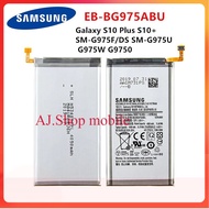 แบตเตอรี่แท้ Samsung Galaxy S10 Plus S10 + SM-G975F/DS SM-G975U G975W G9750 EB-BG975ABU 4100MAh/รับป
