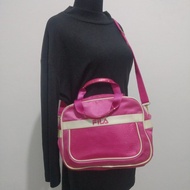 Tas Fila cewe / Fila wanita / tas Sling jalan pink / tas Fila ori