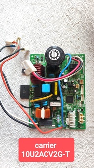 แผงควบคุมคอล์ยร้อนแอร์ Carrier Toshiba มือสอง 10U2ACV2G-T 38TVDA010 38TEVGB010-703