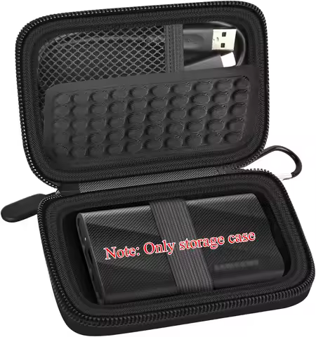 （CASE ONLY) Case Compatible with Samsung T9/ T7/ T7 Shield Portable SSD 1TB 2TB 4TB External Hard Dr