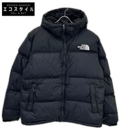 The North Face ND92559 黑色 Nuptse 連帽衫 XL [二手]