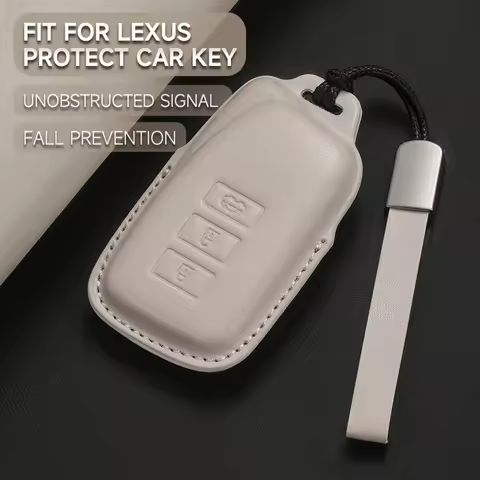 Leather Car Key Cover Case Protection Shell For Lexus RX350 NX300 Es300h Rx450h GS300 GX470 IS250 ES